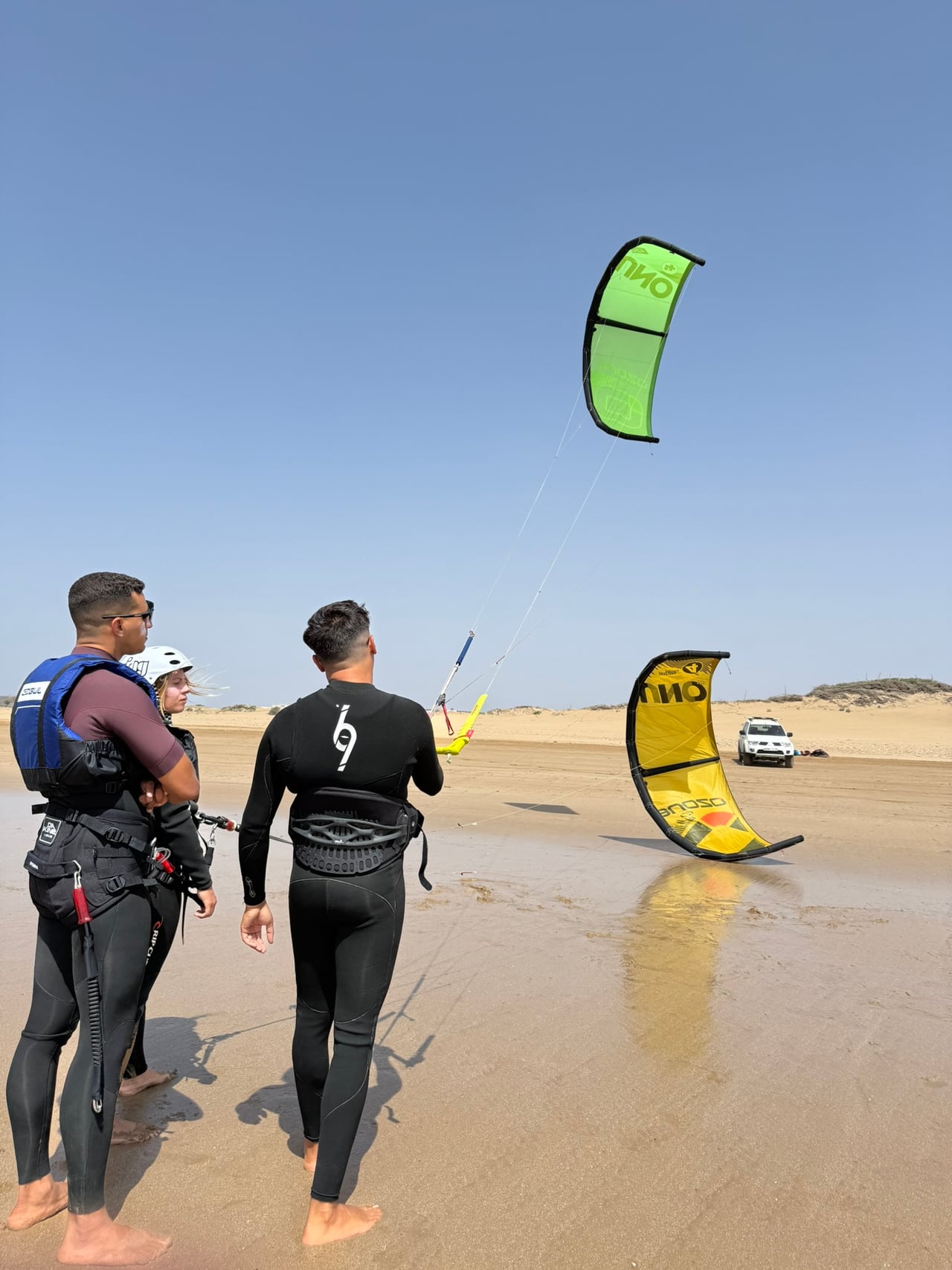 Surf training session