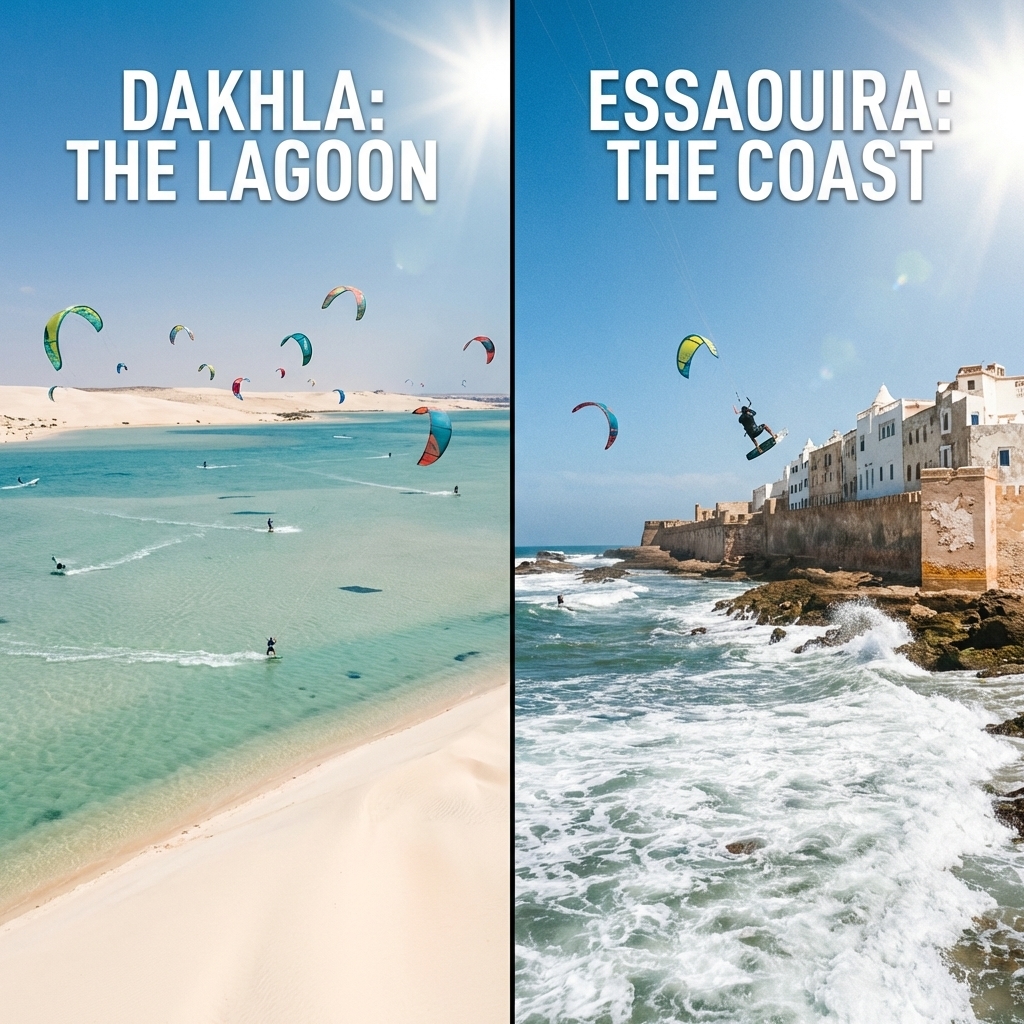 Kitesurfing in Morocco: Essaouira vs. Dakhla — Which is Right for You?